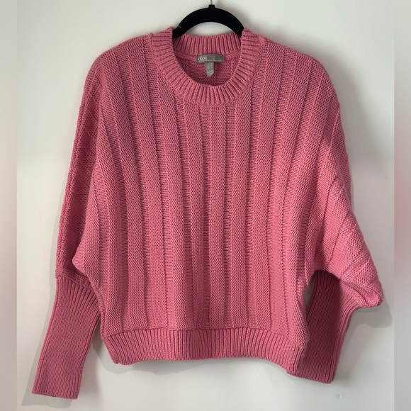 ASOS Pink Ribbed Crew Neck Sweater - Picture 5 of 13